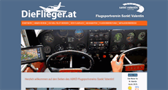 Desktop Screenshot of dieflieger.at